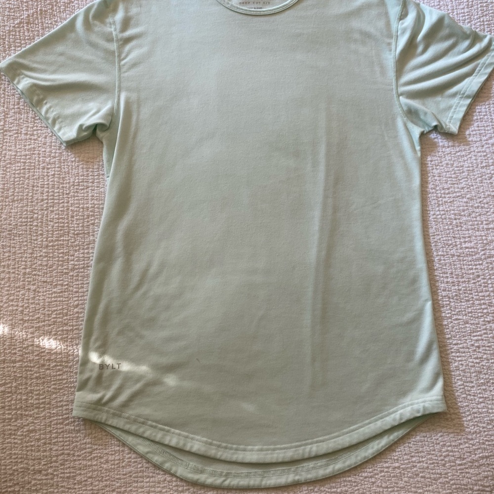 Bylt drop cut t-shirt | M | light blue